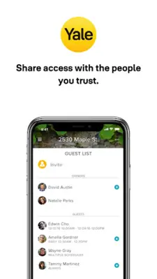 Yale Access android App screenshot 1